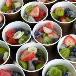 fresh fruit cups